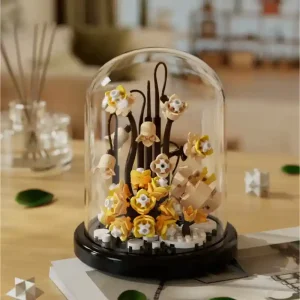 Mountain Rose Terrarium DIY Building Blocks - 240 Pieces