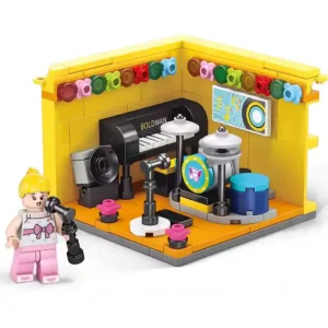 The Musician from the Little Jobs Mini Scene building blocks collection
