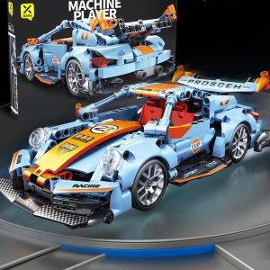 911TS from the Racing Pull-back Super Car building blocks collection