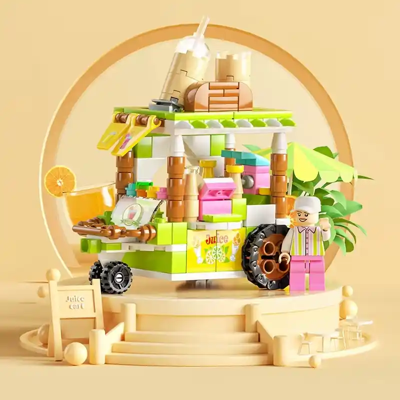 Juice Cart DIY Building Blocks - 189 Pieces