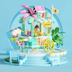 Sushi Cart DIY Building Blocks - 164 Pieces