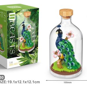Peacock in Bottle  SA-2021-3
