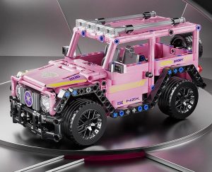 Jeep Pink 1:18   SA-3013