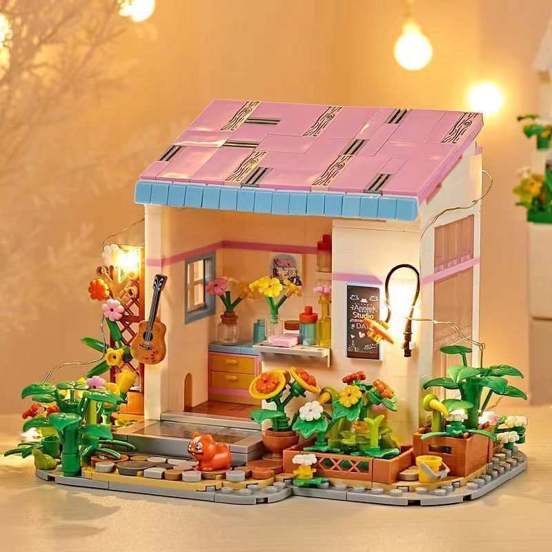 Annie's Art Studio from the Cosy Cafe and Studio Room building blocks collection