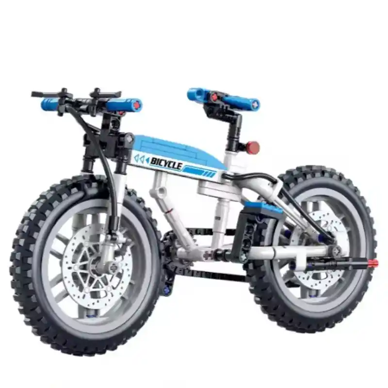 Blue from the Mountain Bike building blocks collection