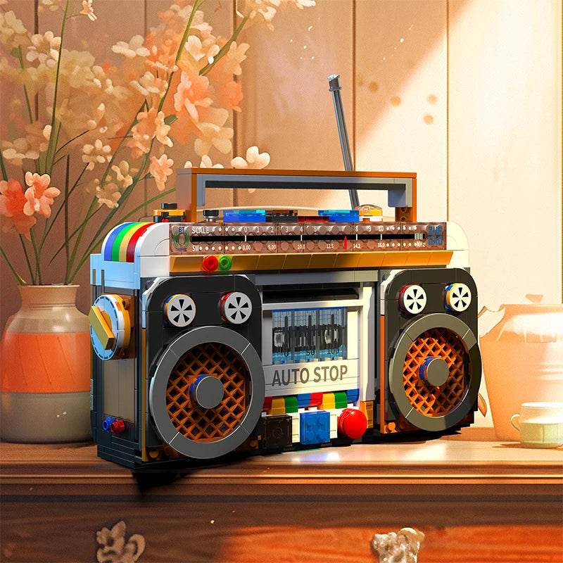 Radio Stereo from the Retro Rewind Vintage Appliance building blocks collection