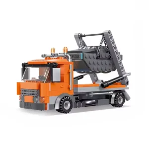 Skip Loader Truck DIY Building Blocks – 267 Pieces