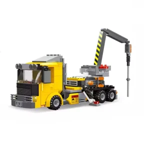 Mounted Drilling Rig Truck Flower DIY Building Blocks – 272 Pieces