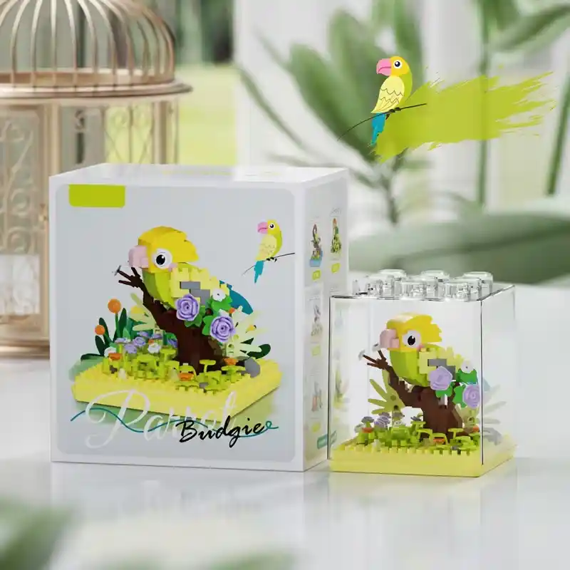 Tropical Parrots Building Blocks - Image 7