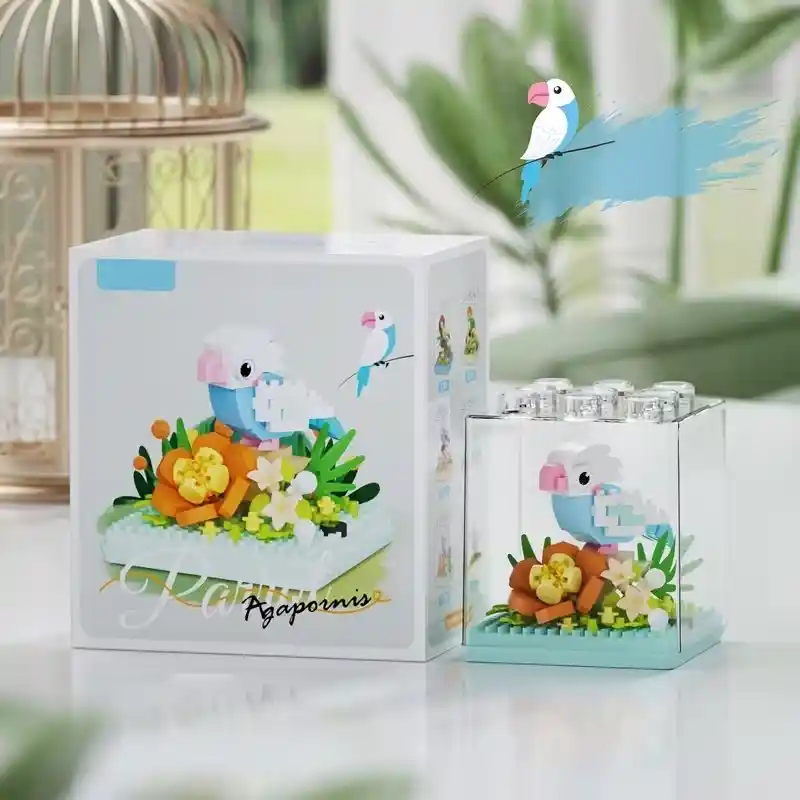 Tropical Parrots Building Blocks - Image 6