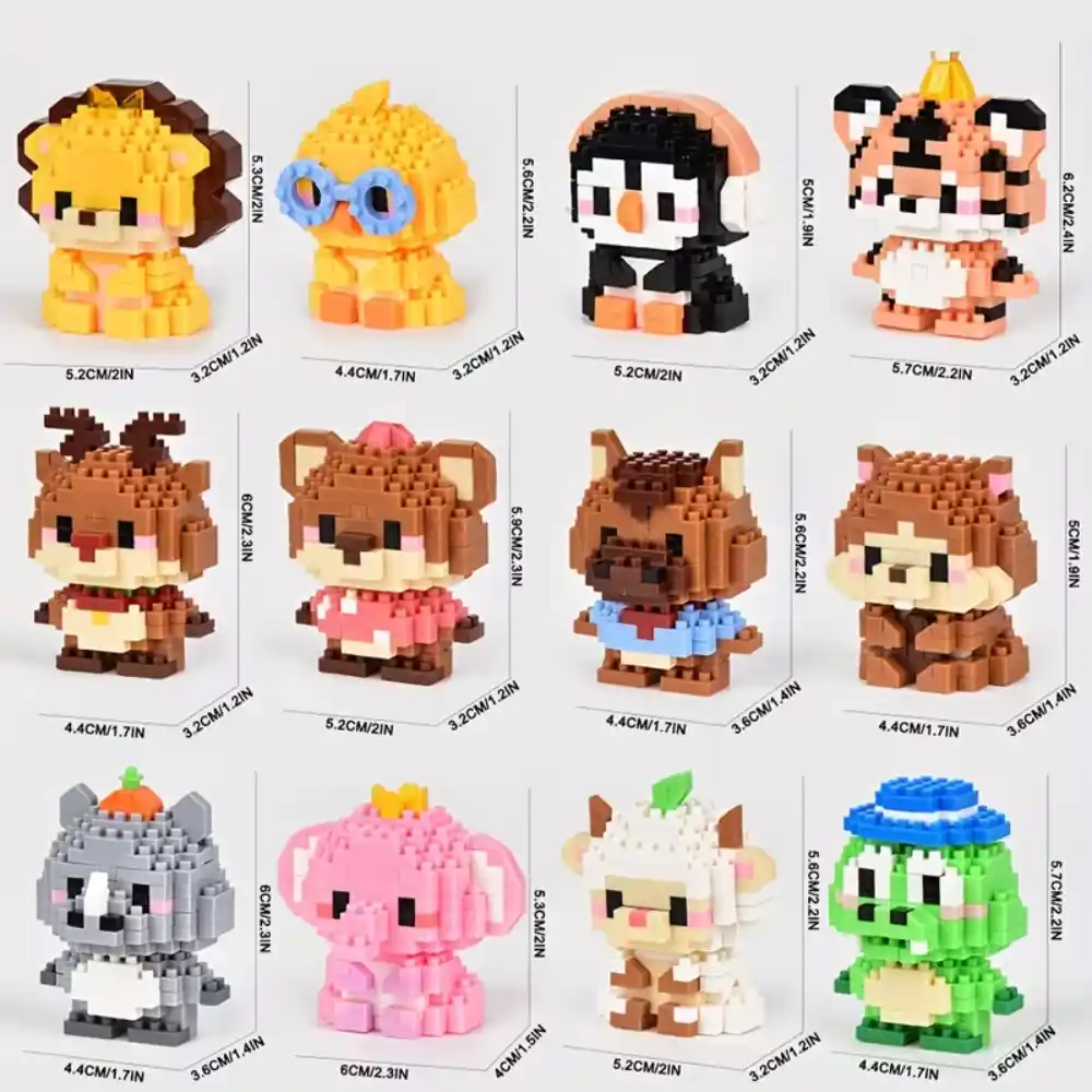 Mini Animals DIY Building Blocks - Image 4