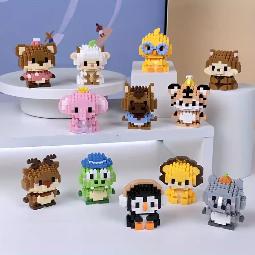 Mini Animals DIY Building Blocks