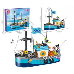 Tug Boat DIY Building Blocks