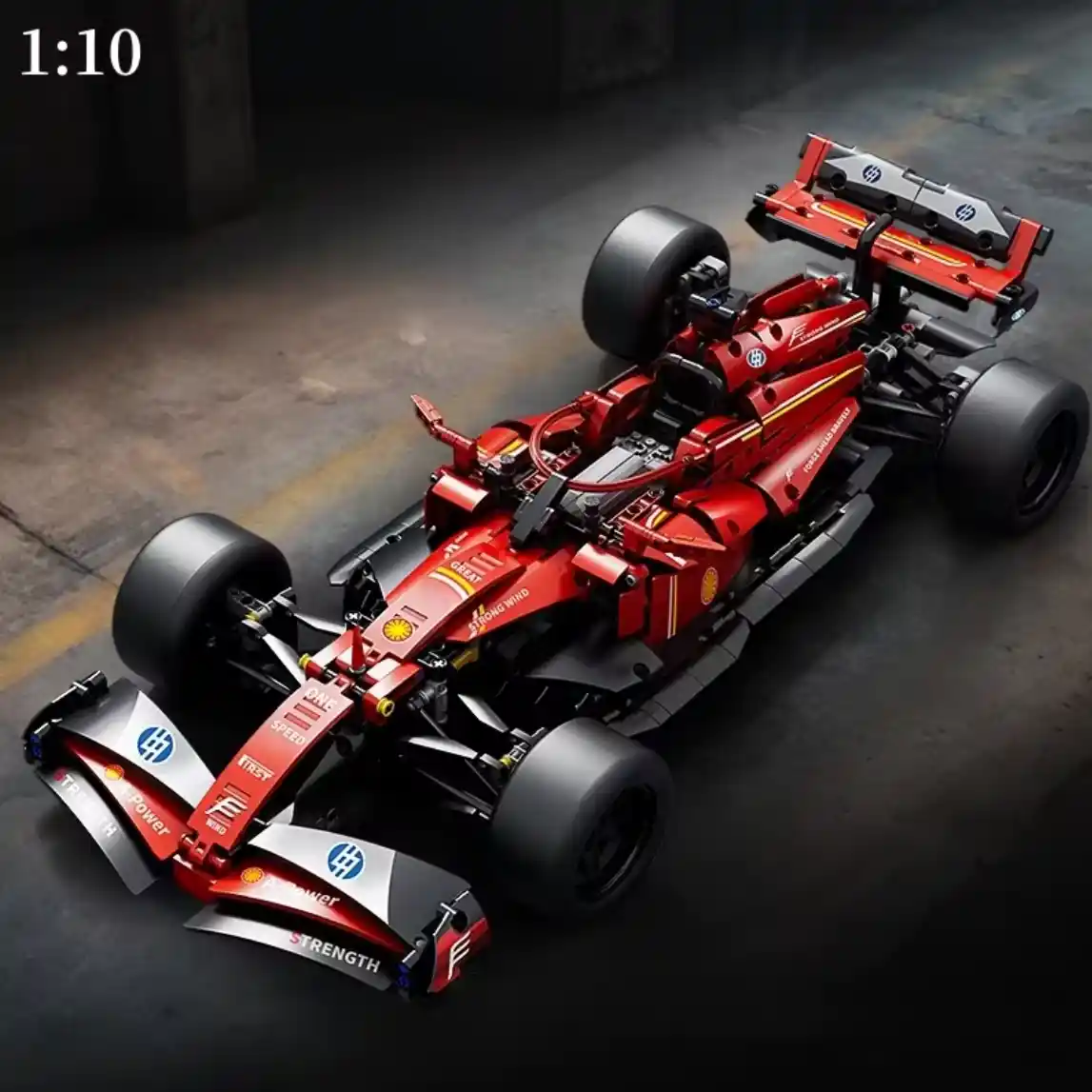 Formular Racing Car 1:10 DIY Building Blocks - Image 2