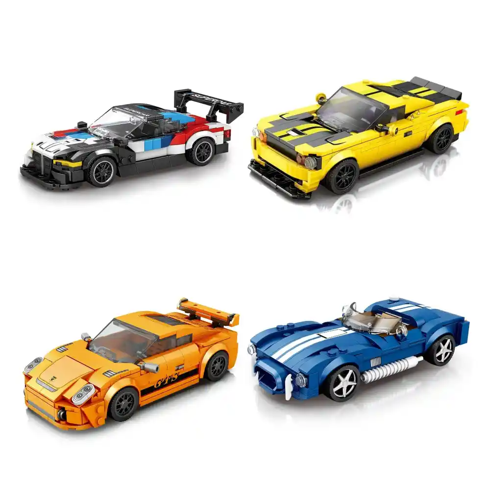Reobrix Car Scale 1:24 DIY Building Blocks